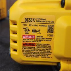 Phoenix LIKE NEW DEWALT FLEXVOLT 60V MAX Cordless Brushless 7-1/4 in. Wormdrive Style Circular Saw (Tool Only)