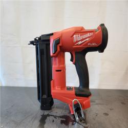 AS-IS- Milwaukee M18 FUEL 18-Volt Lithium-Ion Brushless Cordless Gen II 18-Gauge Brad Nailer (Tool-Only)
