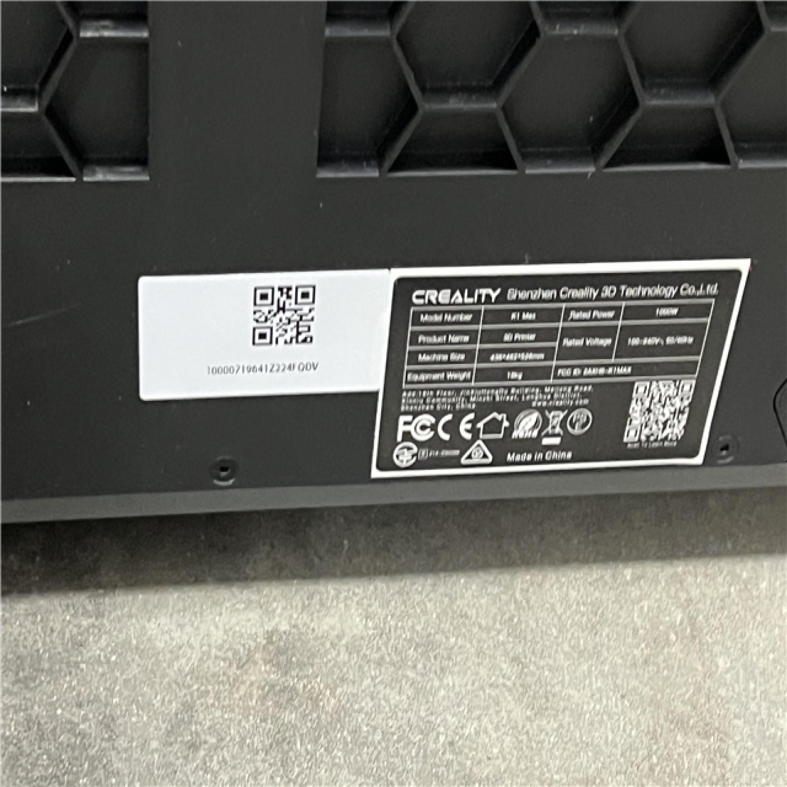 AS-IS Creality - K1 3D Printer - Black
