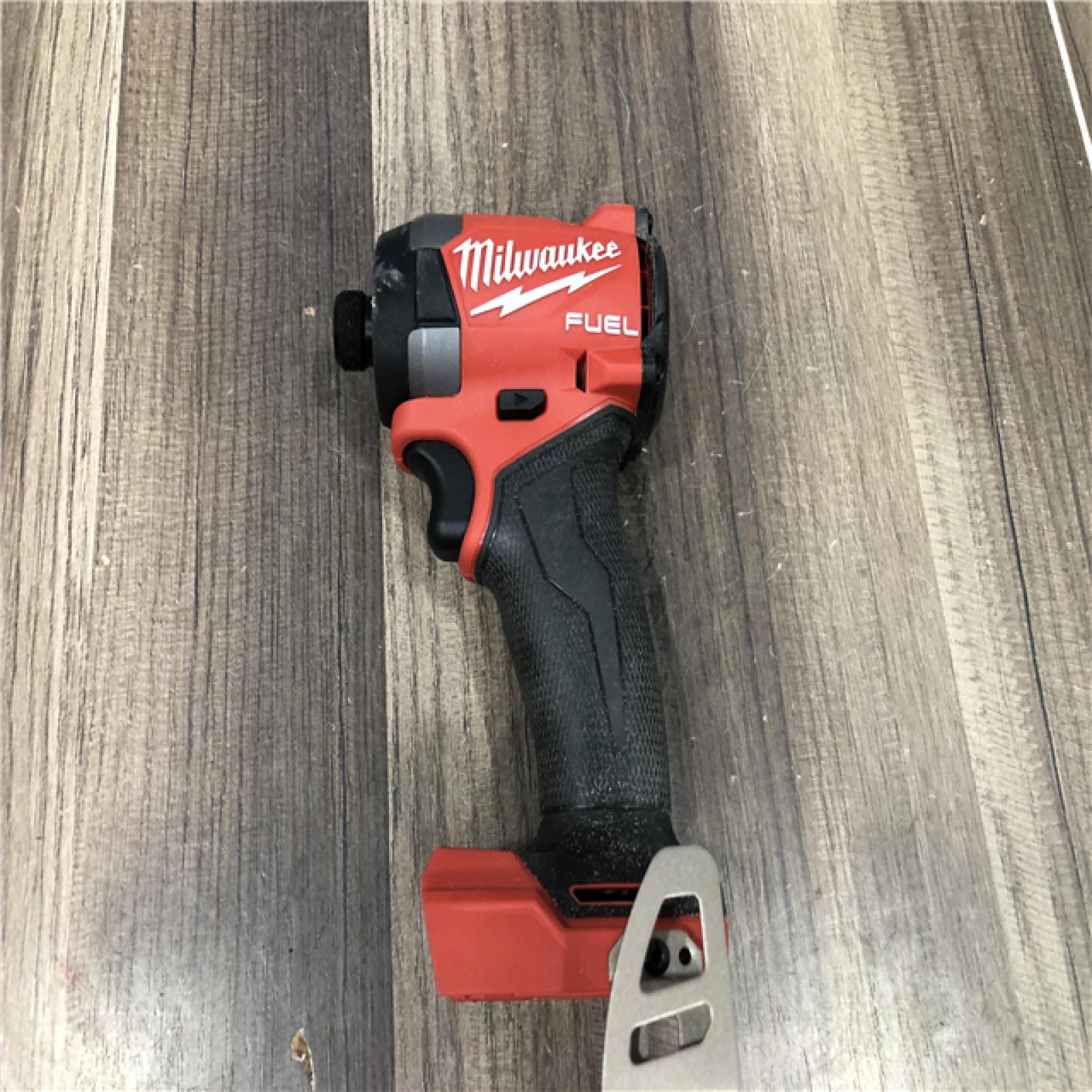 AS-IS Milwaukee FUEL 18V Lithium-Ion Brushless Cordless 1/4 in. Hex Impact Driver (Tool-Only)
