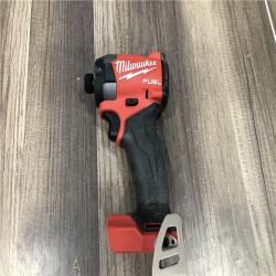 AS-IS Milwaukee FUEL 18V Lithium-Ion Brushless Cordless 1/4 in. Hex Impact Driver (Tool-Only)