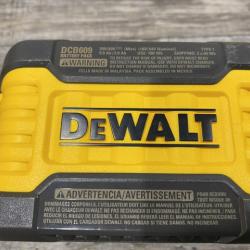 AS-IS DEWALT 20V/60V MAX FLEXVOLT Lithium-Ion 9.0Ah Battery and Charger Starter Kit