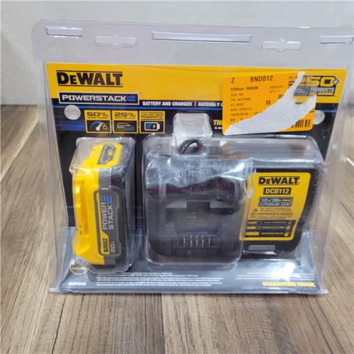 NEW! DEWALT DCBP034C 20V MAX Starter Kit with PowerStack Lithium-Ion Compact Battery and Charger