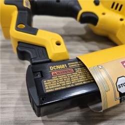 AS-IS DeWALT DCN681D1 20V MAX 18ga Cordless Narrow Crown Stapler Kit\