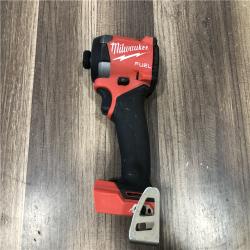 AS-IS Milwaukee FUEL 18V Lithium-Ion Brushless Cordless 1/4 in. Hex Impact Driver (Tool-Only)