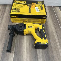 AS-IS DEWALT 20V MAX Cordless Brushless 1 in. SDS Plus D-Handle Concrete and Masonry Rotary Hammer (Tool Only)