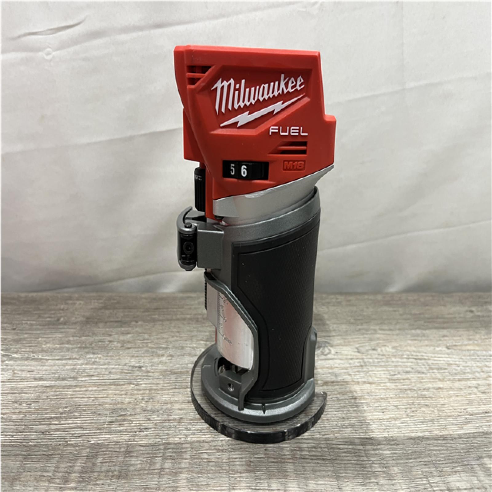 AS-IS Milwaukee FUEL 18V Lithium-Ion Brushless Cordless Compact Router (Tool-Only)