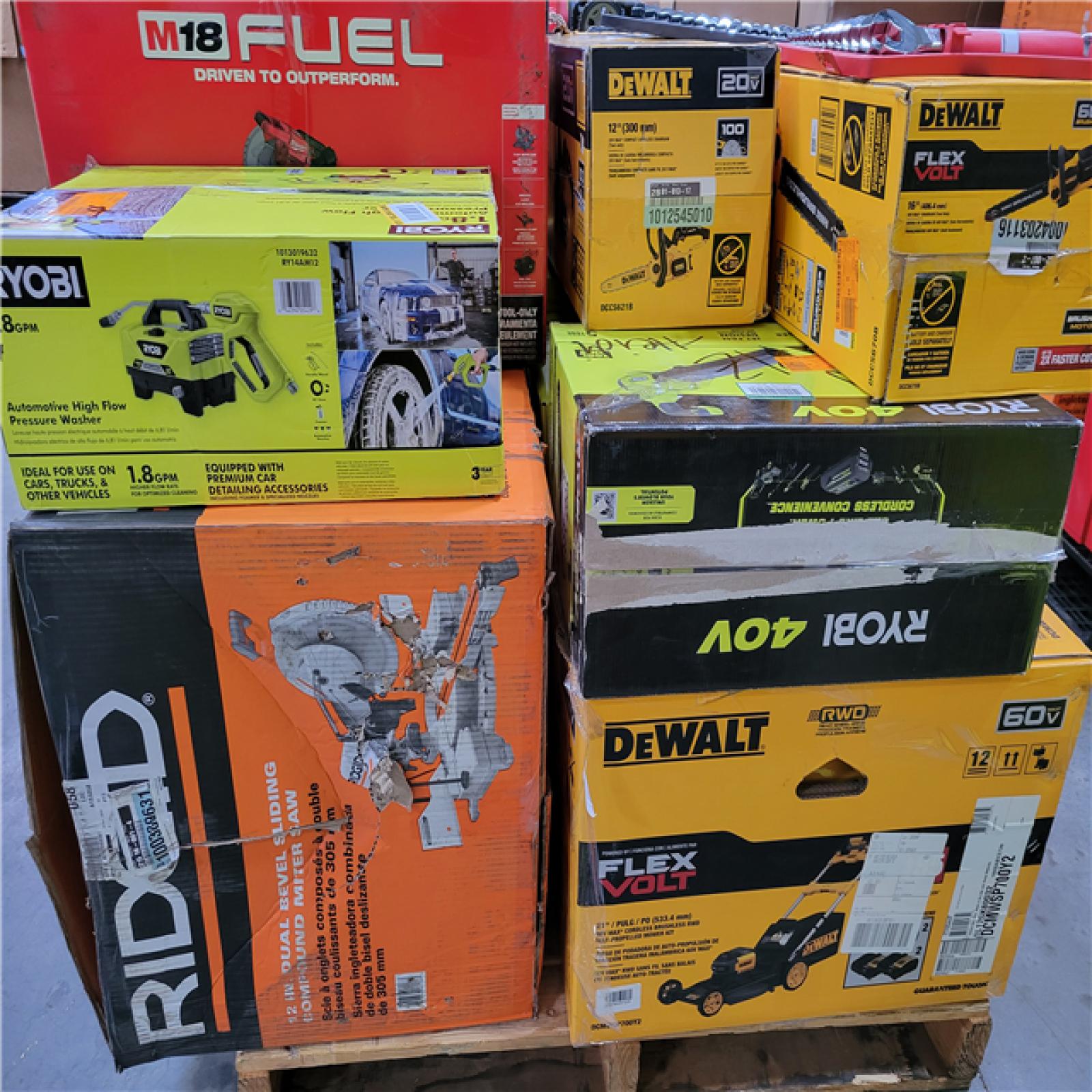 CALIFORNIA AS-IS TOOL PALLET