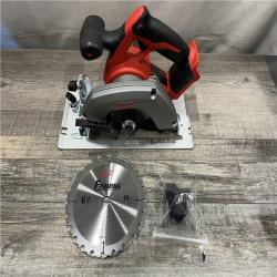 AS-IS Milwaukee 18V Lithium-Ion Cordless 6-1/2 in. Circular Saw (Tool-Only)