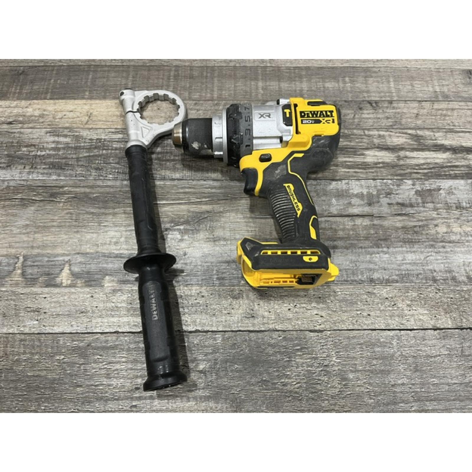 AS-IS DEWALT 20V MAX Brushless Cordless 1/2 3-Speed Hammer Drill (Tool-Only)