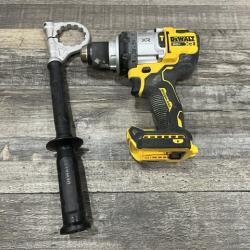 AS-IS DEWALT 20V MAX Brushless Cordless 1/2 3-Speed Hammer Drill (Tool-Only)