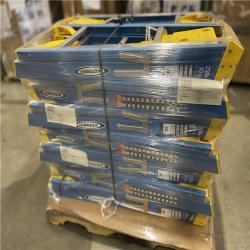 DALLAS LOCATION - Werner 4 Ft. 250 Lbs. Load Capacity Type-I Duty Rating Fiberglass Step Ladder PALLET -(14 UNITS)