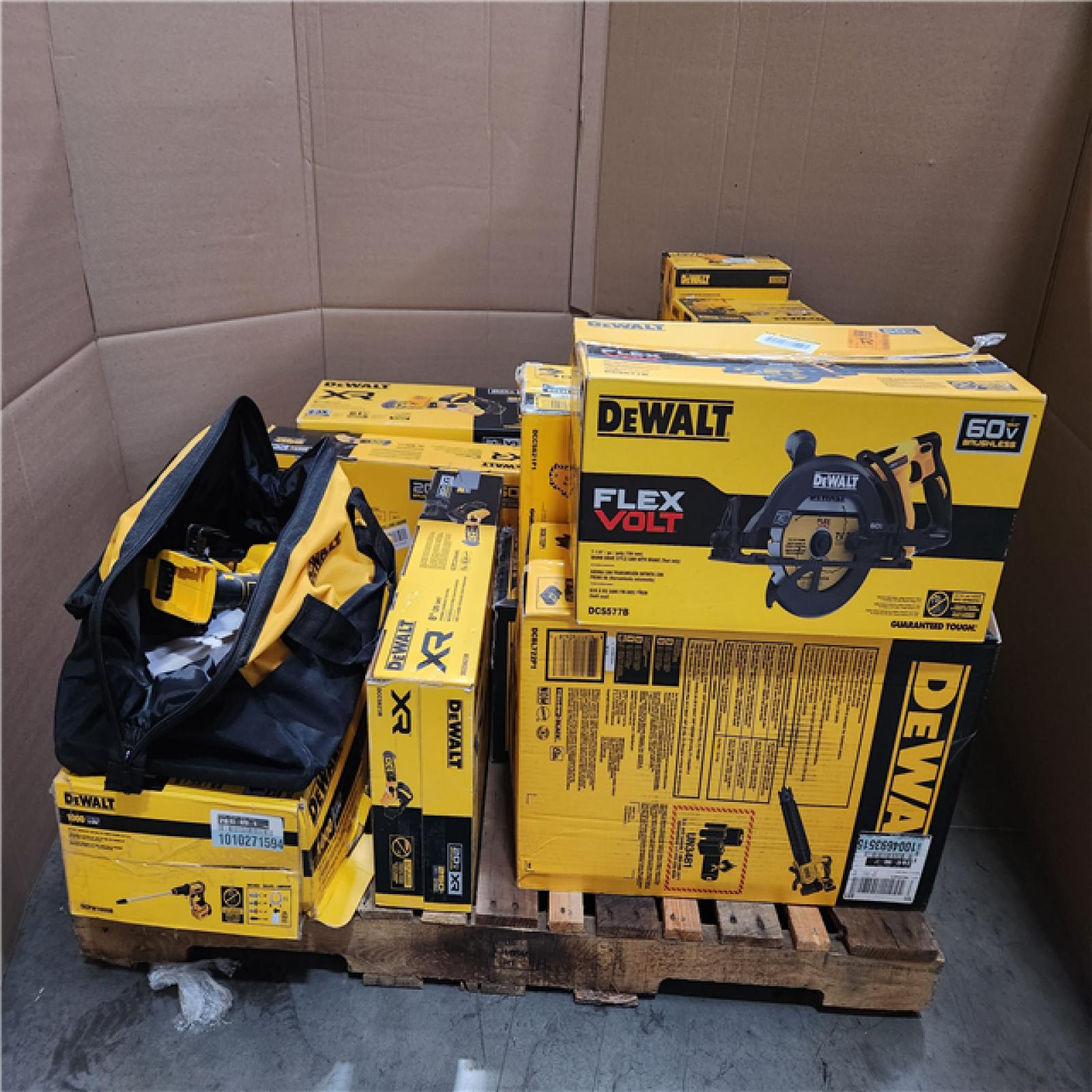 CALIFORNIA  AS-IS TOOL PALLET