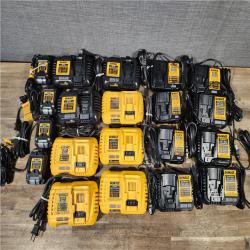 HOUSTON LOCATION - AS-IS DEWALT BATTERY CHARGER PACK QTY - 20