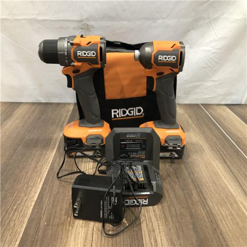 AS-IS RIDGID 18V SubCompact Brushless 2-Tool Combo Kit
