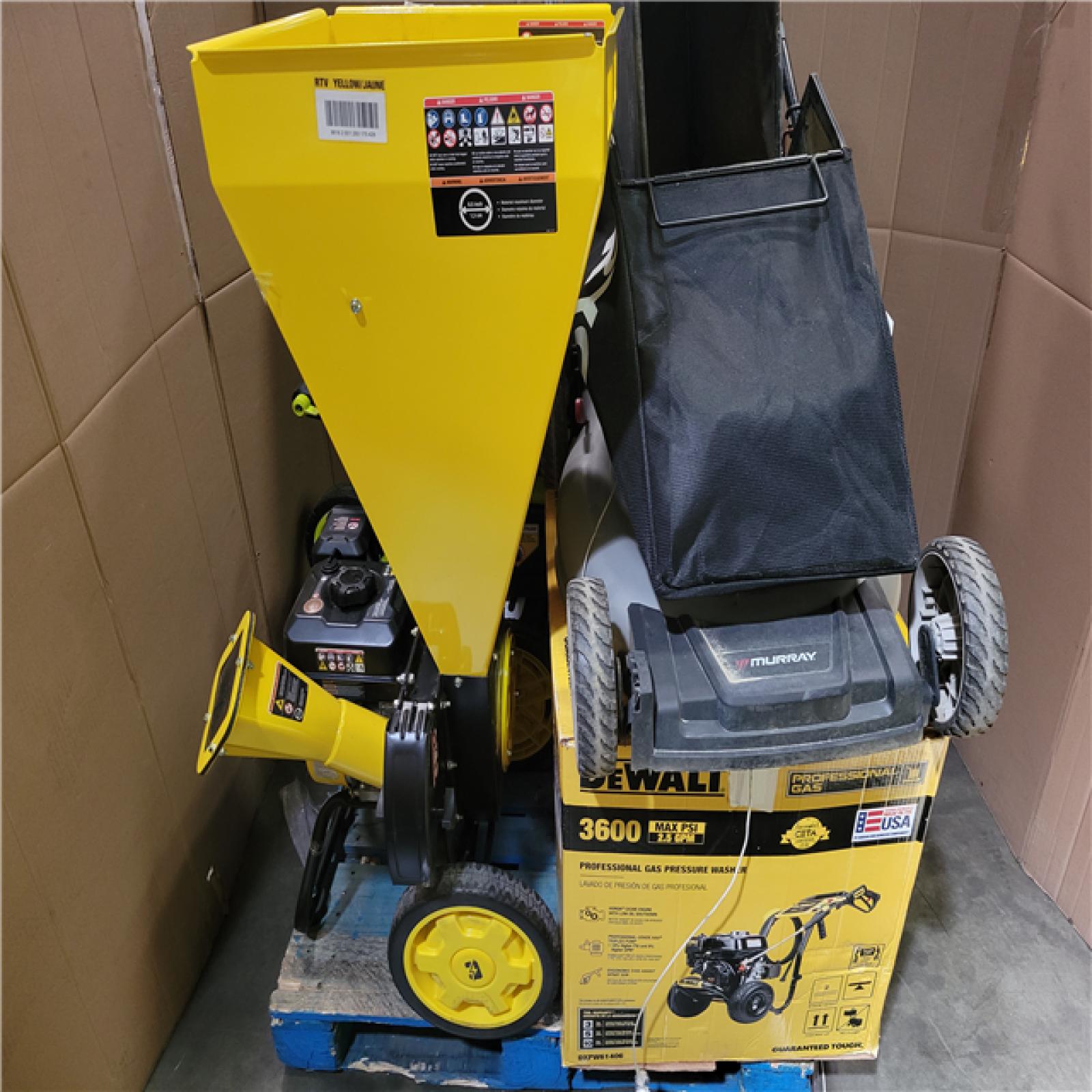 CALIFORNIA AS-IS OUTDOOR POWER EQUIPMENT