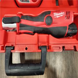 AS-IS Milwaukee M12 12-Volt Lithium-Ion Force Logic Cordless Press Tool Kit (3 Jaws Included) with Two 1.5 Ah Battery and Hard Case