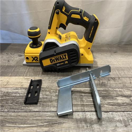 AS-IS DEWALT 20V MAX XR Cordless Brushless 3-1/4 in. Planer (Tool Only)
