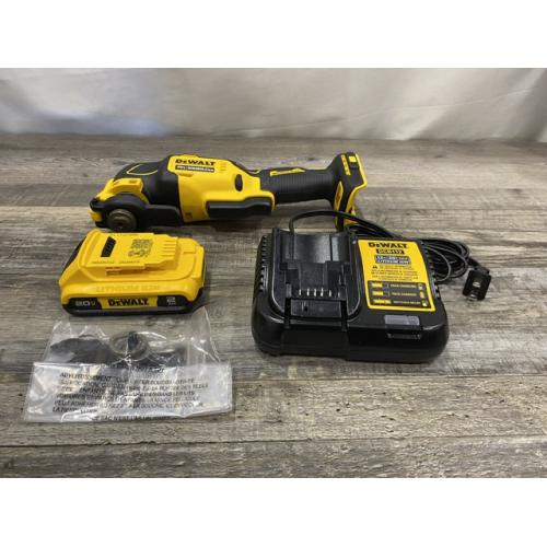 AS-IS DEWALT ATOMIC 20V MAX Cordless Brushless Oscillating Multi Tool Kit