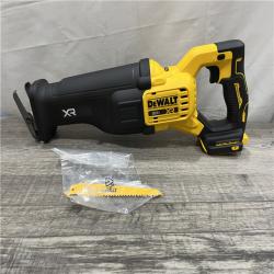 AS-IS DEWALT 20-Volt XR Cordless Reciprocating Saw (Tool Only)