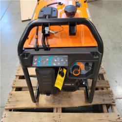 CALIFORNIA AS-IS NEW GENERAC 8,125/6500-WATT ELECTRIC START DUAL FUEL PORTABLE GENERATOR W/ COSENSE