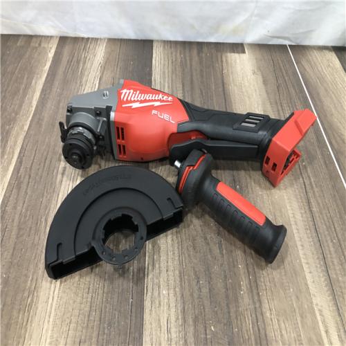 AS-IS Milwaukee FUEL 18-Volt Lithium-Ion Brushless Cordless 4-1/2 in./6 in. Braking Grinder with Paddle Switch (Tool-Only)