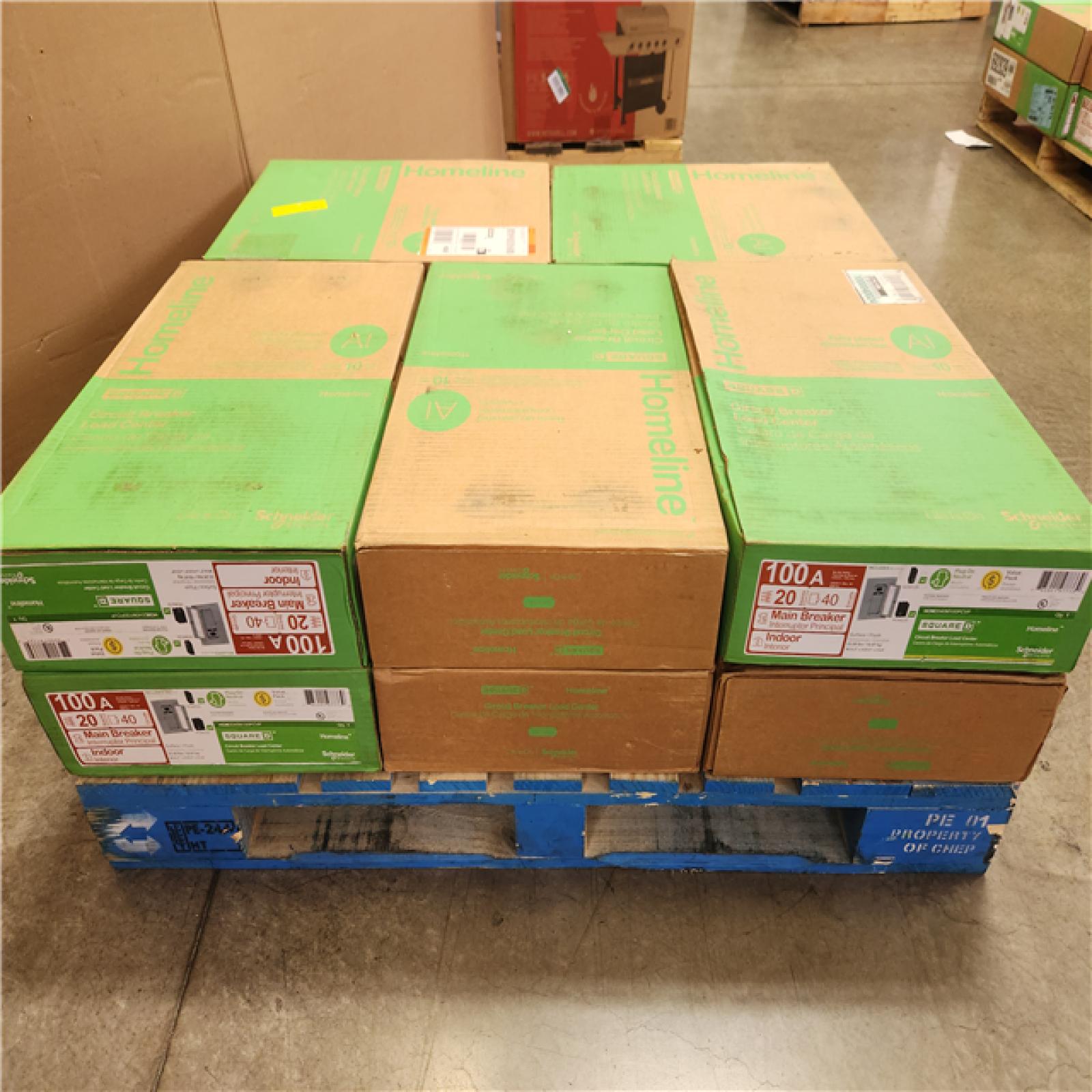 Phoenix NEW Square D Homeline 100 Amp 20-Space 40-Circuit Indoor Main Breaker Plug-On Neutral Load Center with Cover(HOM2040M100PCVP) (RV: $1 1700