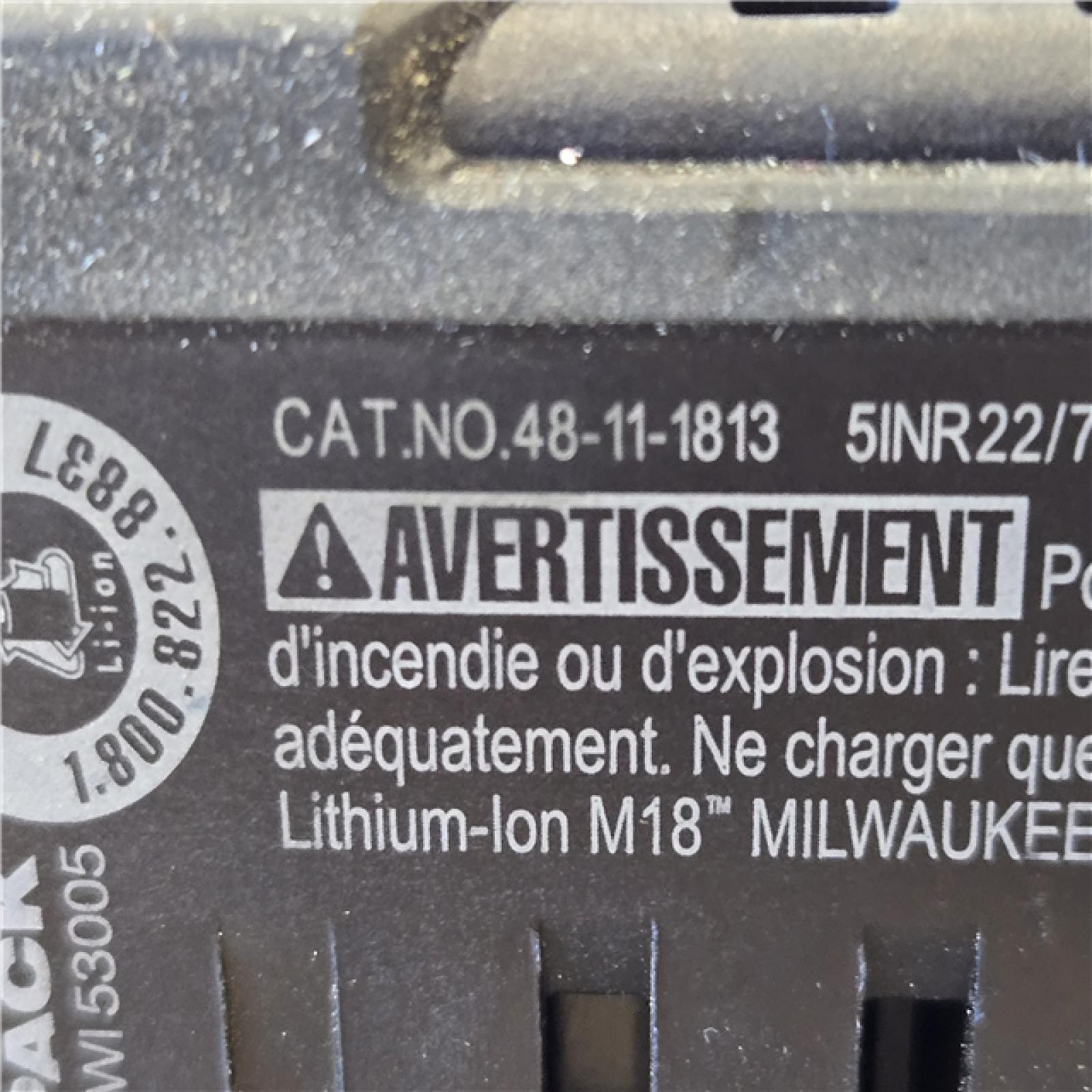 AS-IS Milwaukee 18V Lithium-Ion REDLITHIUM FORGE HD 12.0 Ah Battery Pack