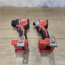 AS-IS Milwaukee 18V Cordless Compact Drill/Impact Combo Kit