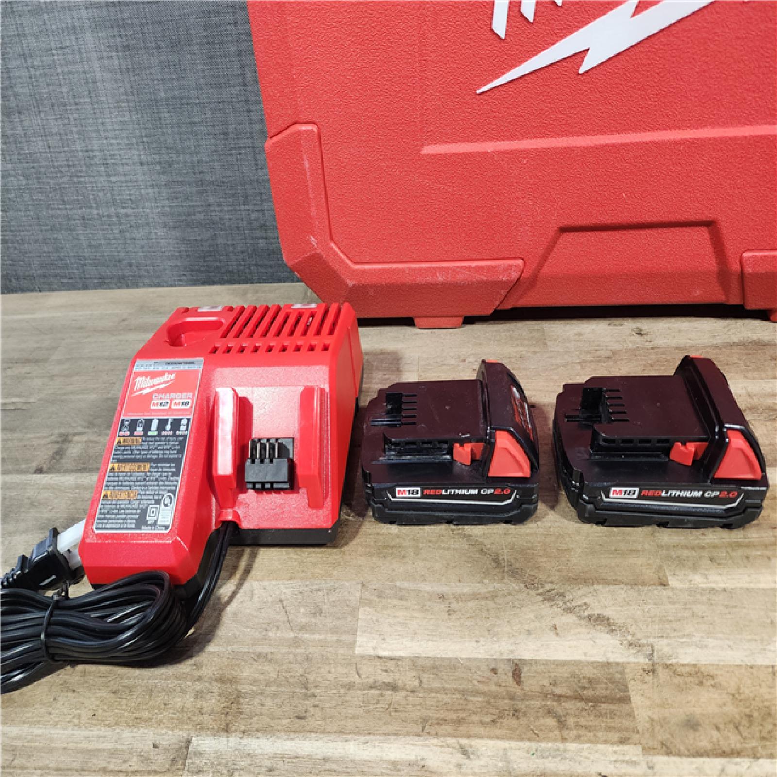 HOUSTON LOCATION - AS-IS Milwaukee-2674-22P M18 Short Throw Press Tool Kit W/ Viega PureFlow Jaws