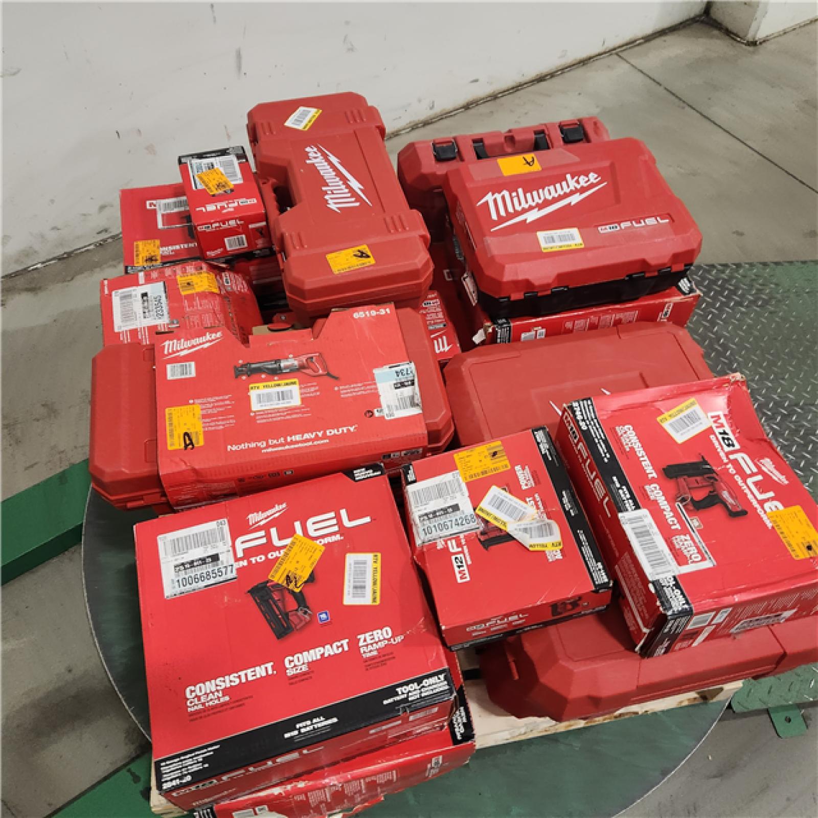 Dallas Location - As-Is MILWAUKEE Tool Pallet