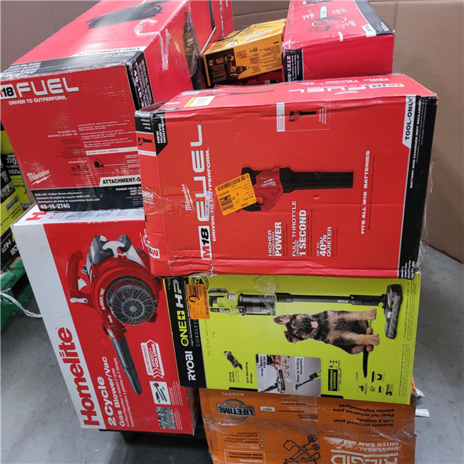 CALIFORNIA AS-IS TOOL PALLET