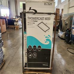 Phoenix Location New Bootz Industries Aloha ShowerCast 60 in. L x 30 in. W Alcove Shower Pan Base in White Pallet (8-Total)