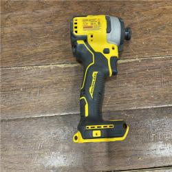 AS-IS DEWALT ATOMIC 20V MAX* Brushless Cordless Compact 1/4 in. Impact Driver Kit