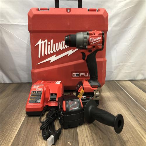 AS-IS Milwaukee FUEL 18V Lithium-Ion Brushless Cordless 1/2 in. Drill/Driver Kit