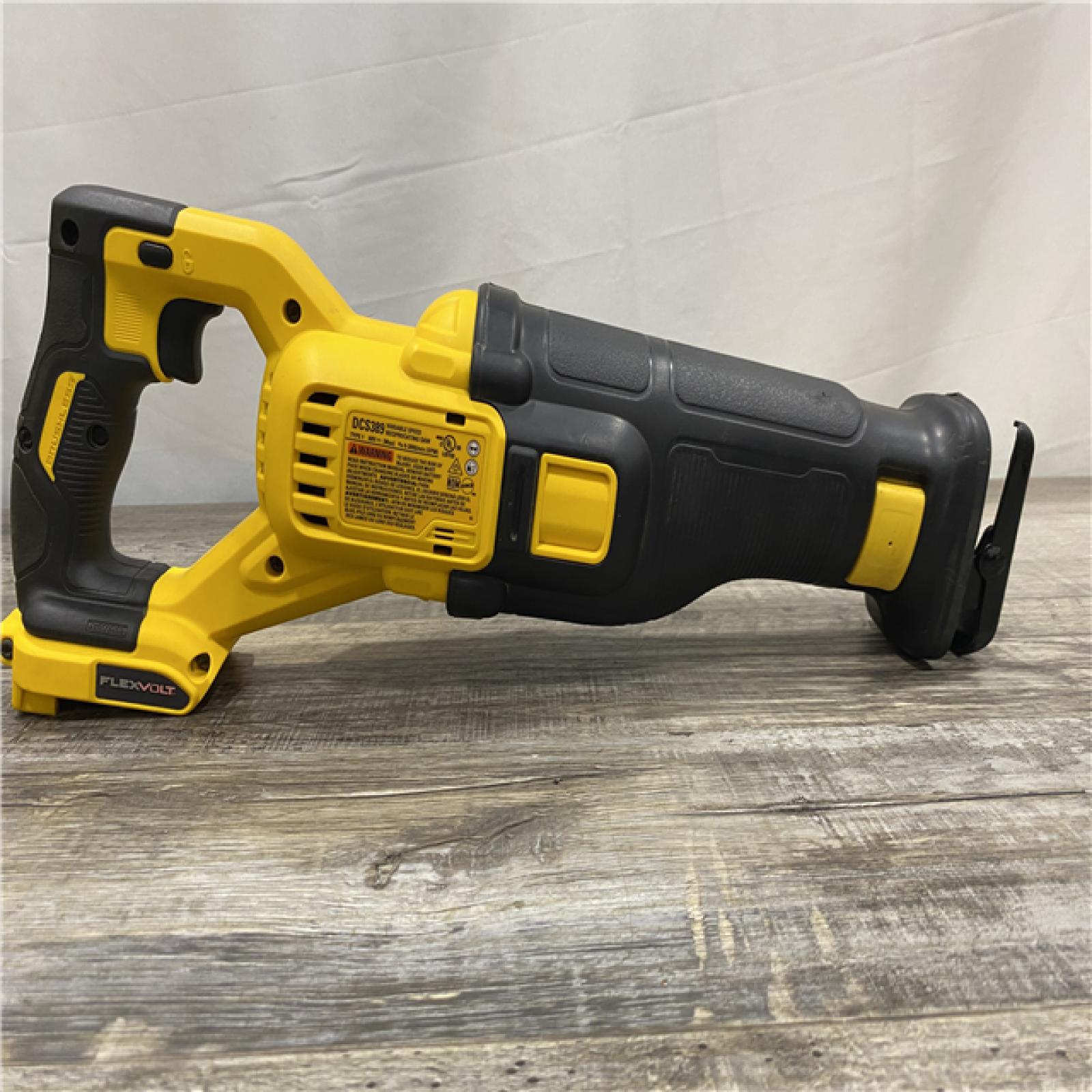 AS-IS DEWALT FLEXVOLT 60V MAX Cordless Brushless Reciprocating Saw (Tool Only)