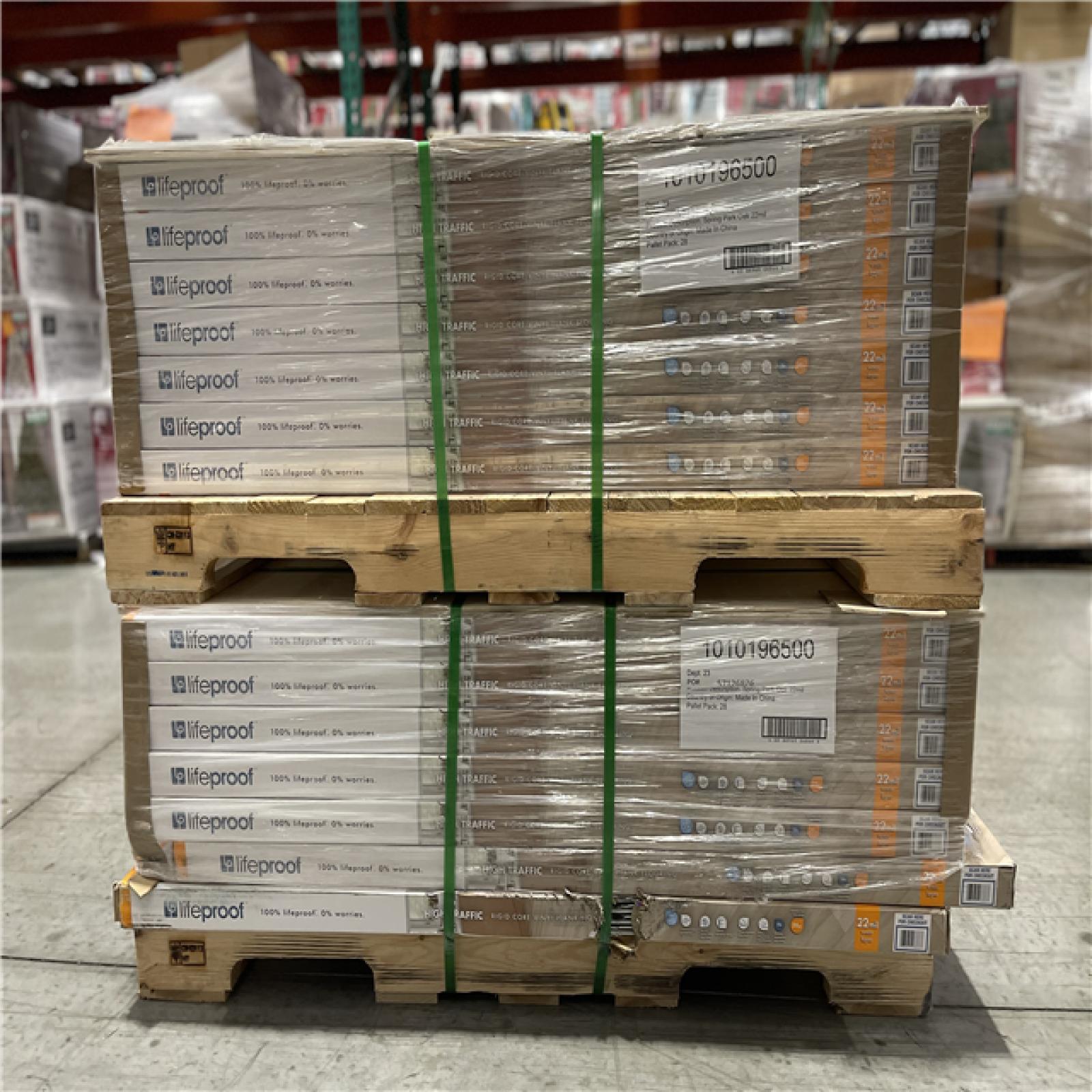 DALLAS LOCATION - Lifeproof Spring Park Oak 22 MIL x 8.7 in. W x 48 in. L Click Lock Waterproof Luxury Vinyl Plank Flooring (20.1 sq. ft./case) - 56 CASES