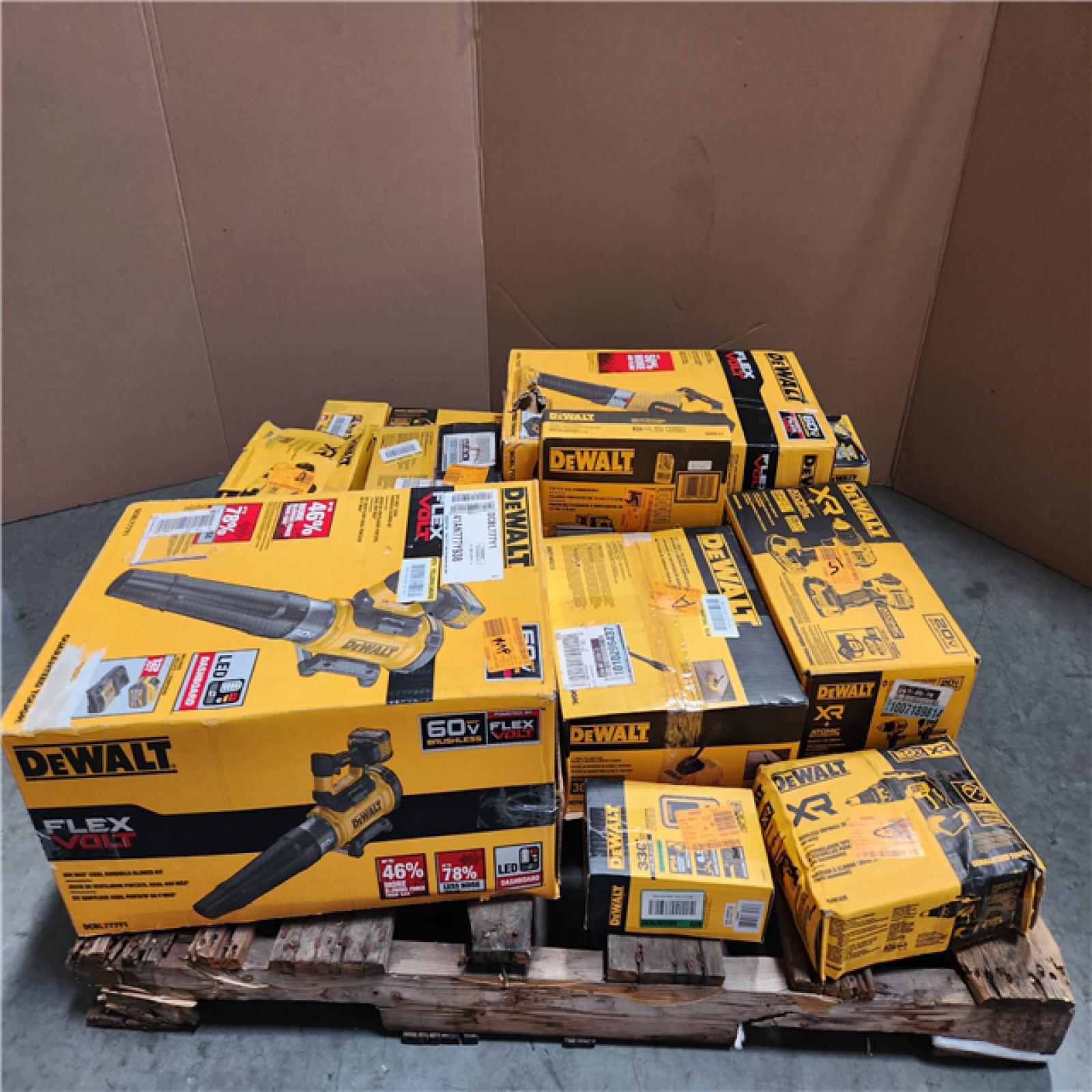 CALIFORNIA AS-IS TOOL PALLET