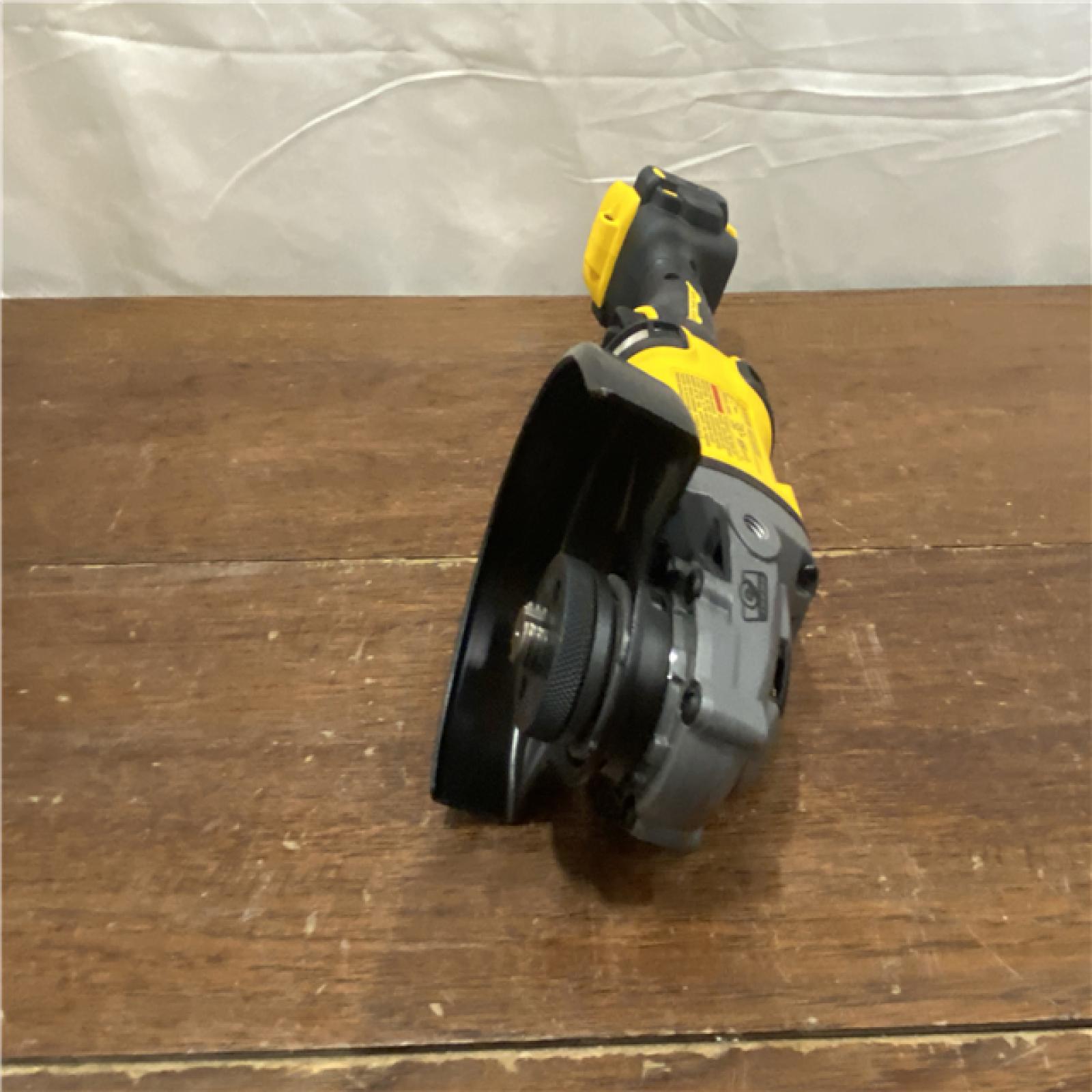 AS-IS DEWALT 60V MAX Cordless Brushless 4.5 in. to 6 in. Small Angle Grinder with Kickback Brake (Tool Only)