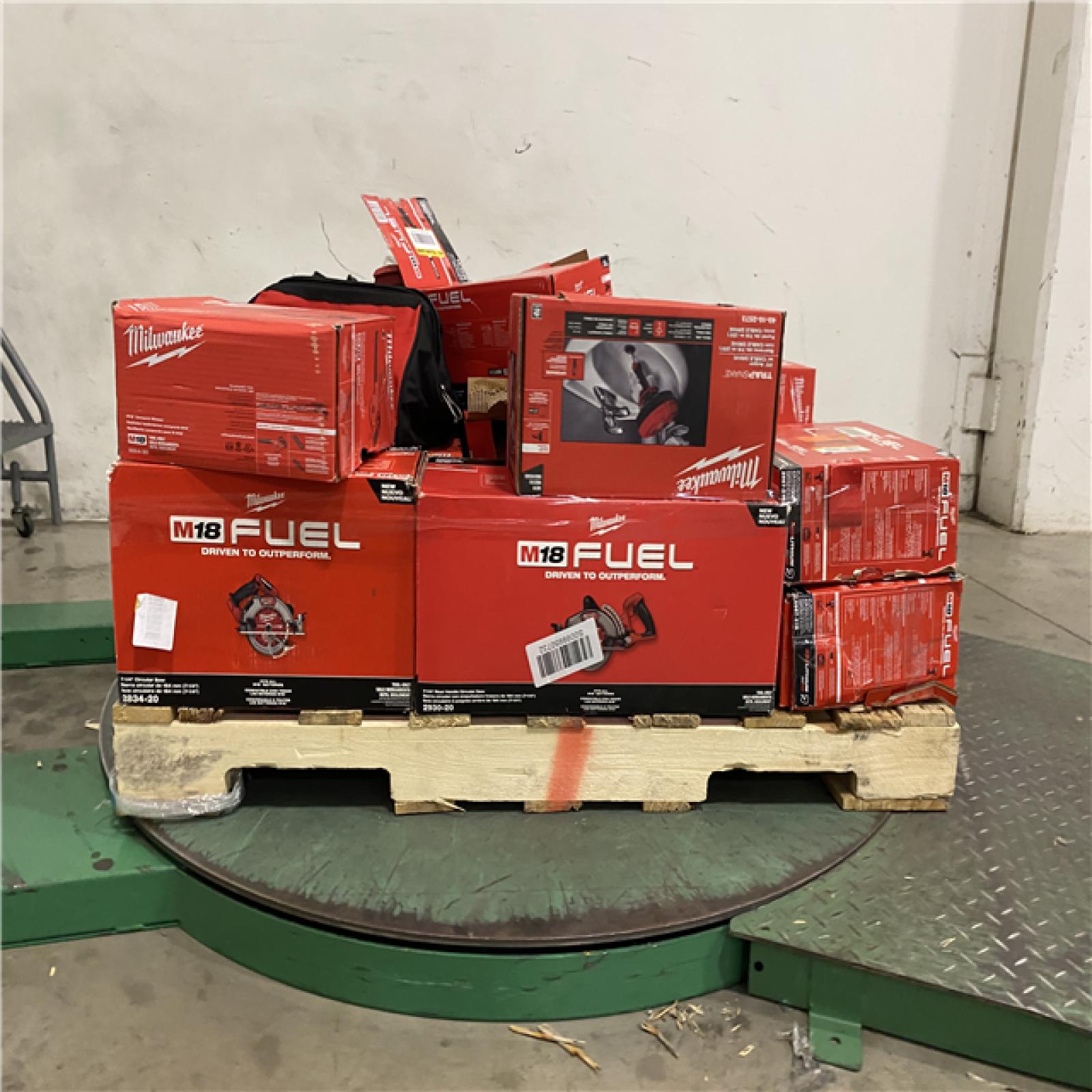 Dallas Location - As-Is MILWAUKEE Tool Pallet