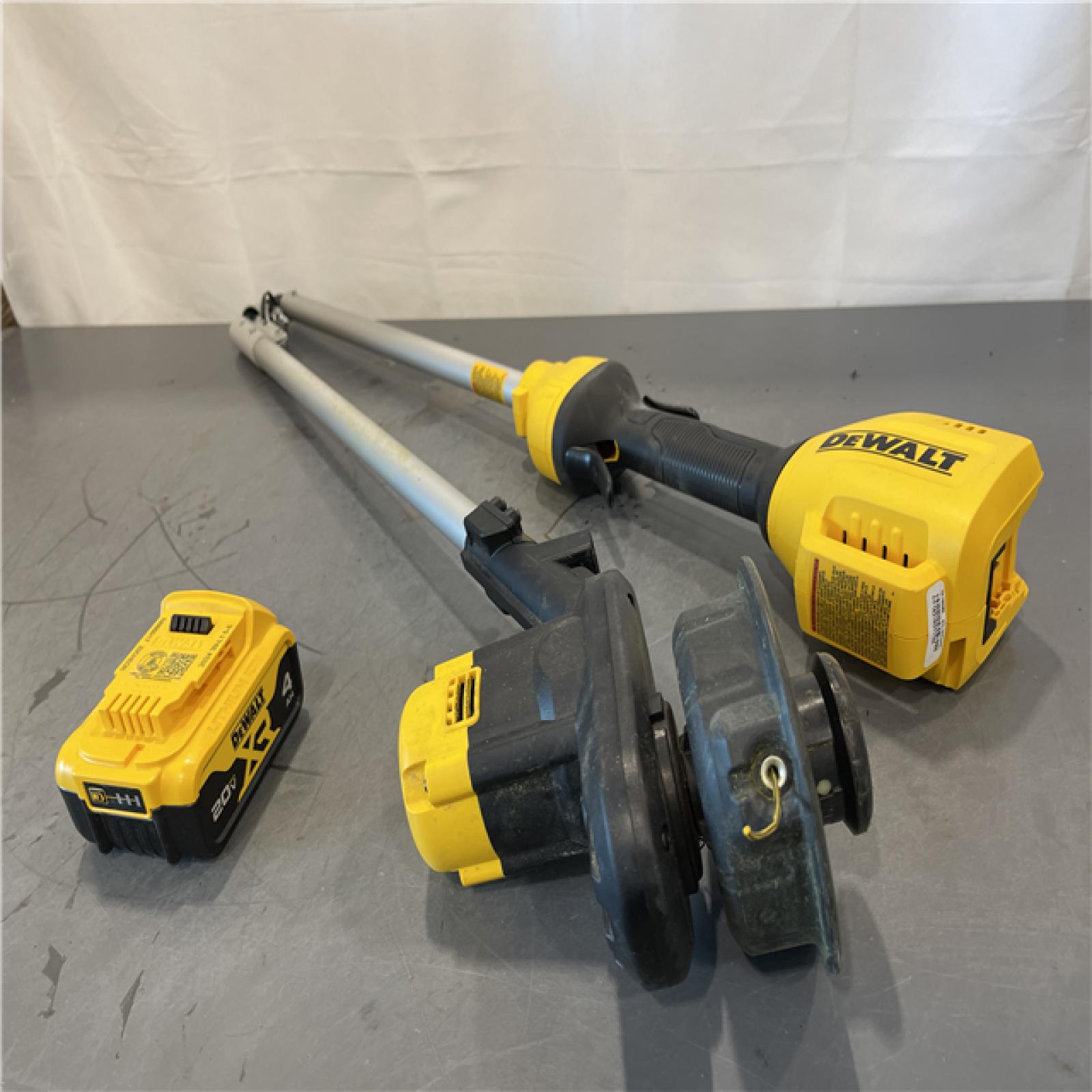 AS-IS - DeWalt 20V MAX 13 in. Cordless Battery Powered String Trimmer Kit