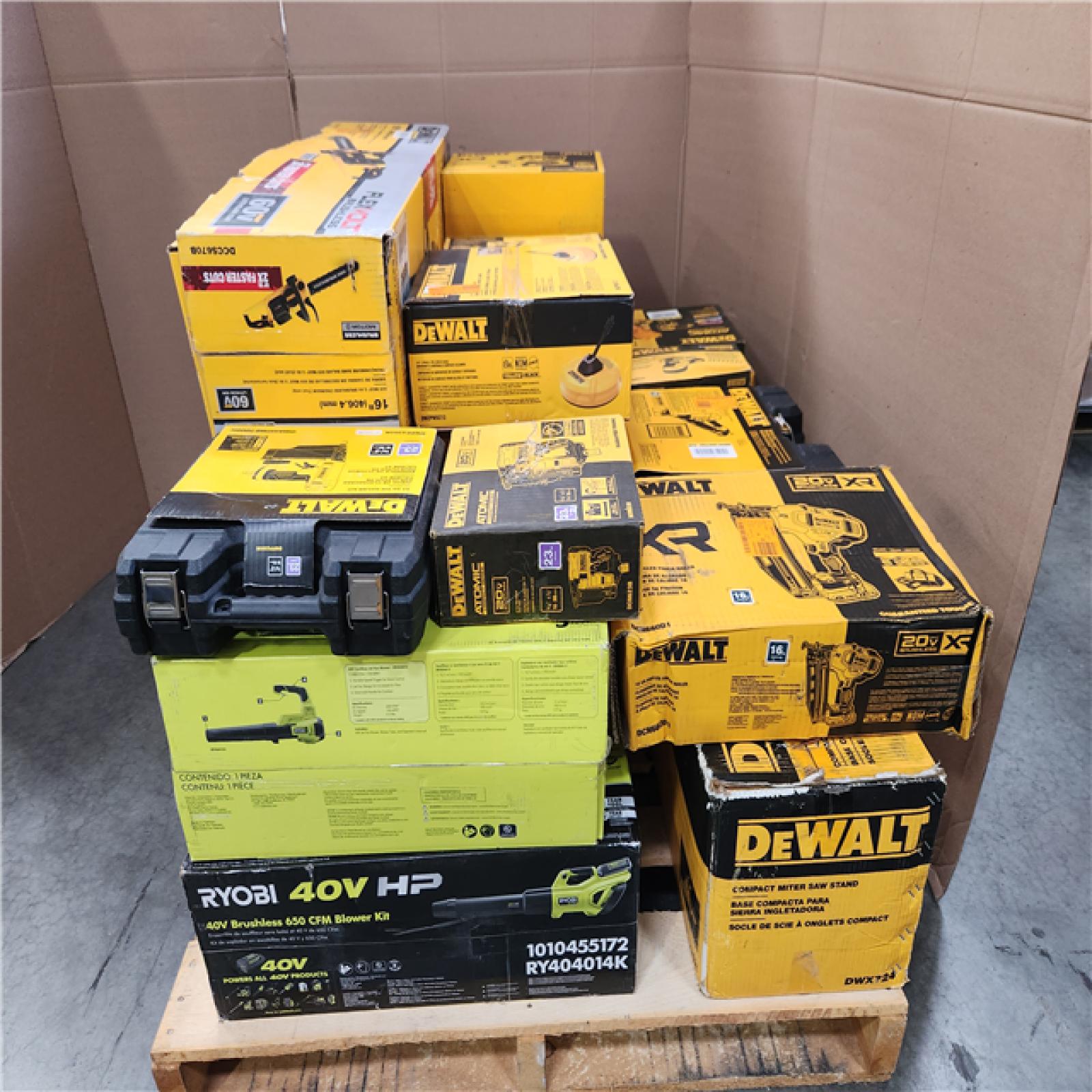 CALIFORNIA AS-IS TOOL PALLET