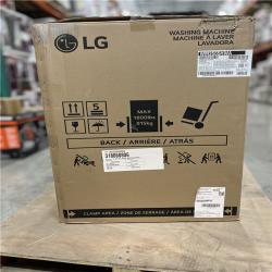 DALLAS LOCATION- LG 24 in. W 2.4 cu. ft. SMART All-in-One Compact Front Load Washer & Ventless Dryer Combo