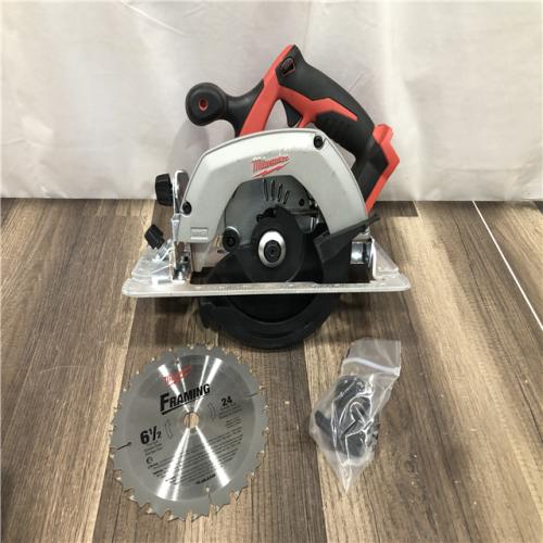 AS-IS Milwaukee 18V Lithium-Ion Cordless 6-1/2 in. Circular Saw (Tool-Only)