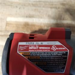Houston Location AS-IS Milwaukee FUEL 18V Lithium-Ion Brushless Cordless 1/2 in. Impact Wrench with Friction Ring (Tool-Only)