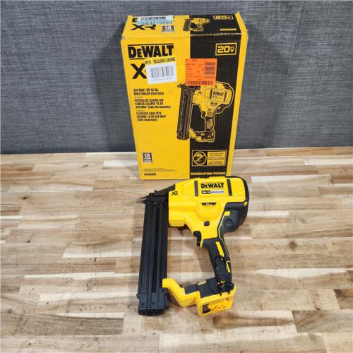 HOUSTON LOCATION - AS-IS DEWALT 20V MAX XR Lithium-Ion Electric Cordless 18-Gauge Brad Nailer (Tool Only)