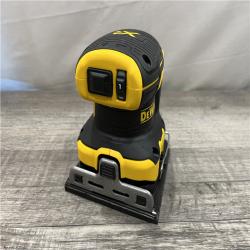 AS-IS DEWALT 20V MAX XR Cordless Brushless 1/4 Sheet Variable Speed Sander (Tool Only)