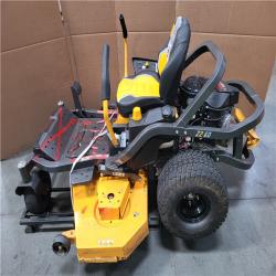 CALIFORNIA AS-IS CUB CADET ULTIMA TWIN BLADE SIT DOWN LAWN MOWER