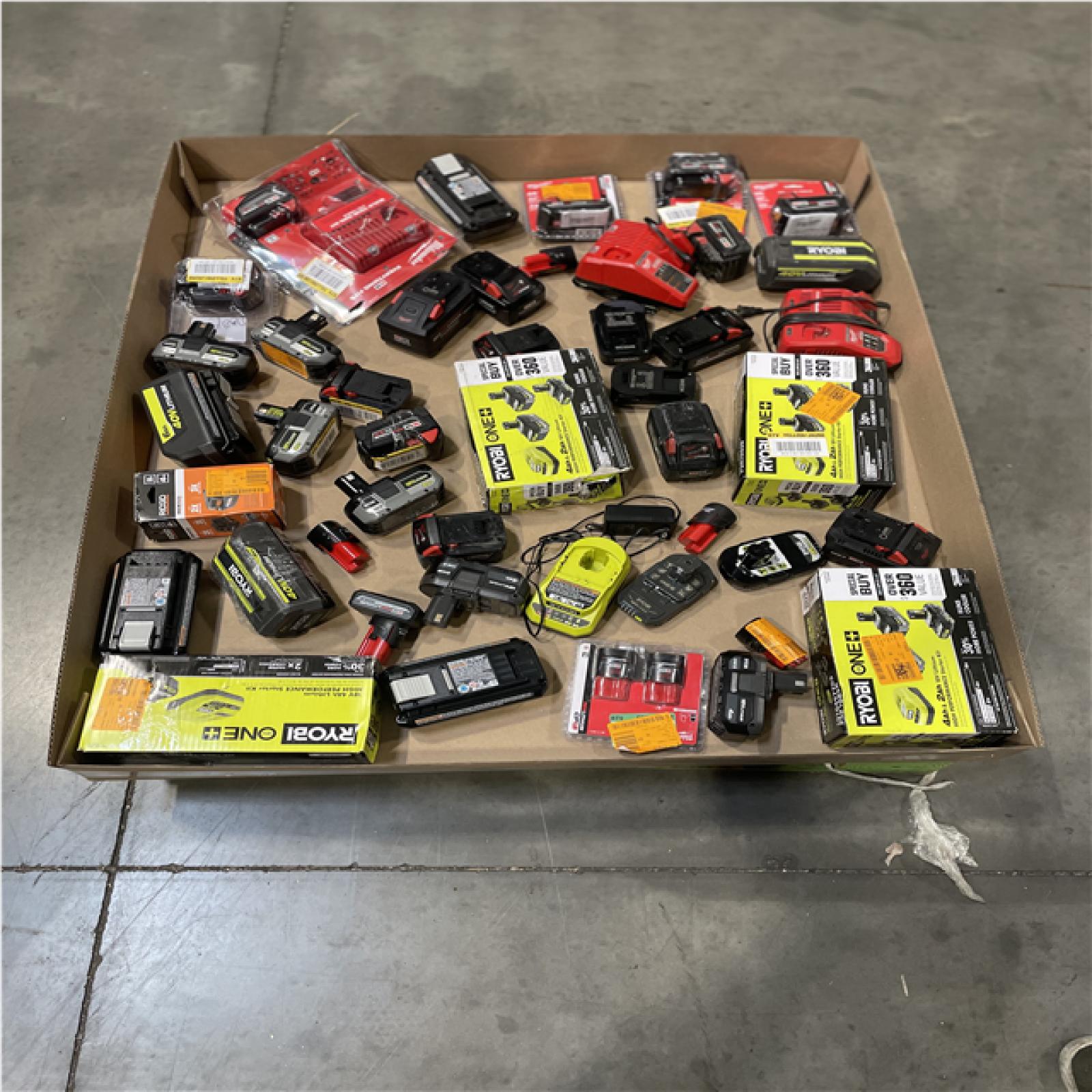 DALLAS LOCATION- AS-IS MIXED BATTERY PALLET 