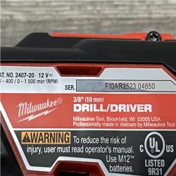 AS-IS Milwaukee 12V Lithium-Ion Cordless Drill Driver/Impact Driver Combo Kit